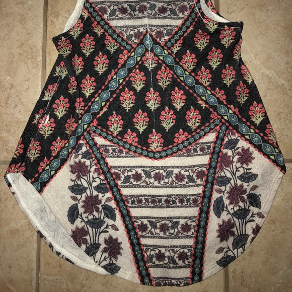 Floral print tank top - Picture 2 of 3